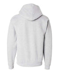 Hanes P170 EcoSmart Hooded Sweatshirt - Ash - back