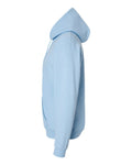 Hanes P170 EcoSmart Hooded Sweatshirt - Light Blue - side