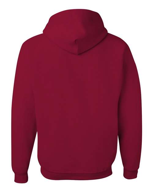 Jerzees 996MR Unisex NuBlend Hooded Sweatshirt - Cardinal - back