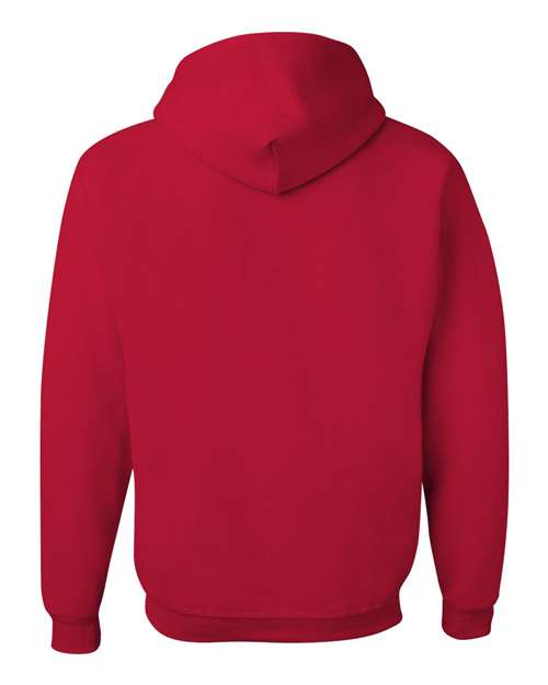 Jerzees 996MR Unisex NuBlend Hooded Sweatshirt - True Red - back