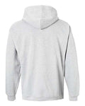 Hanes F170 Ultimate Cotton Hooded Sweatshirt - Ash - back