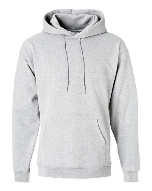 Hanes F170 Ultimate Cotton Hooded Sweatshirt - Ash - flat front