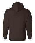 Bayside 960 Unisex USA-Made Hooded Sweatshirt - Chocolate - back