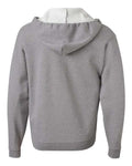 Jerzees 993MR Unisex NuBlend Full-Zip Hooded Sweatshirt - Oxford - back