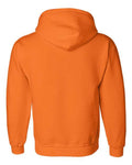 Gildan 12500 DryBlend Hooded Sweatshirt - Safety Orange - back