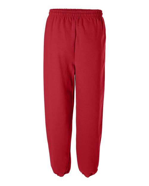 Gildan 18200 Heavy Blend Sweatpants - Red - back
