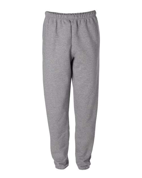 Jerzees 4850MR Unisex Super Sweats NuBlend Sweatpants with Pockets - Oxford - front