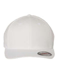 Flexfit 5001 V-Flexfit Cotton Twill Cap - White - front