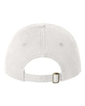 Valucap AH35 Unstructured Cap - White - back