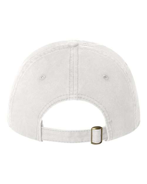 Valucap AH35 Unstructured Cap - White - back