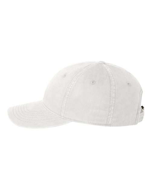Valucap AH35 Unstructured Cap - White - side