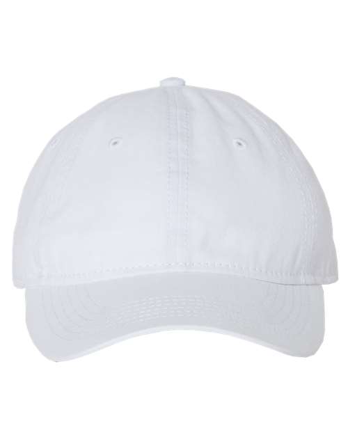 Valucap AH35 Unstructured Cap - White - front