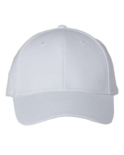 Valucap VC600 Chino Cap - White - front