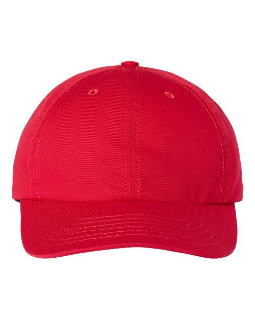 Classic Caps USA200 USA-Made Dad Hat - Red - front