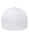 Flexfit 6277 Cotton Blend Cap - White - back