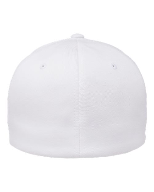 Flexfit 6277 Cotton Blend Cap - White - back