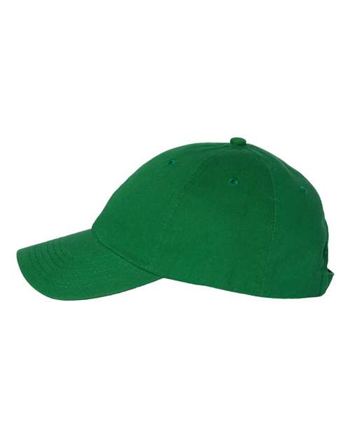 Valucap VC300A Bio-Washed Classic Dad Hat - Kelly - side