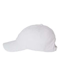 Valucap VC300A Bio-Washed Classic Dad Hat - White - side