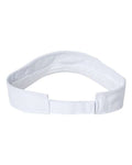 Valucap VC500 Bio-Washed Visor - White - back