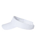 Valucap VC500 Bio-Washed Visor - White - side