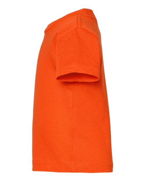 Rabbit Skins 3401 Infant Cotton Jersey Tee - Orange - side