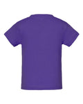 Rabbit Skins 3401 Infant Cotton Jersey Tee - Purple - back