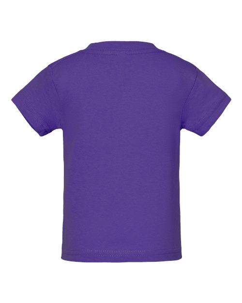 Rabbit Skins 3401 Infant Cotton Jersey Tee - Purple - back