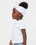 Rabbit Skins 3401 Infant Cotton Jersey Tee - White - model side