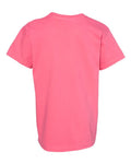 Comfort Colors 9018 Youth Garment-Dyed Heavyweight T-Shirt - Crunchberry - back