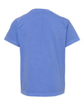 Comfort Colors 9018 Youth Garment-Dyed Heavyweight T-Shirt - Flo Blue - back