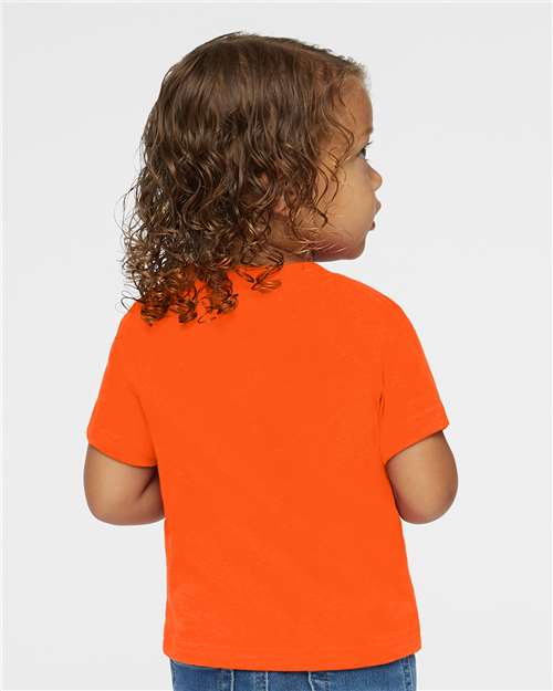Rabbit Skins 3301J Youth Juvy T-Shirt - Orange - model back