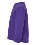 Rabbit Skins 3311 Toddler Cotton Jersey Long Sleeve Tee - Purple - side