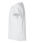 Rabbit Skins 3400 Infant Baby Rib Tee - White - side