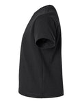 Rabbit Skins 3301T Toddler Cotton Jersey Tee - Black - side