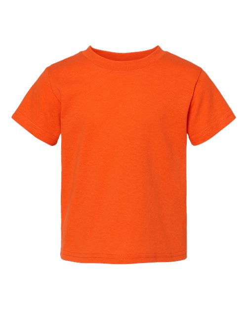 Rabbit Skins 3301T Toddler Cotton Jersey Tee - Orange - front