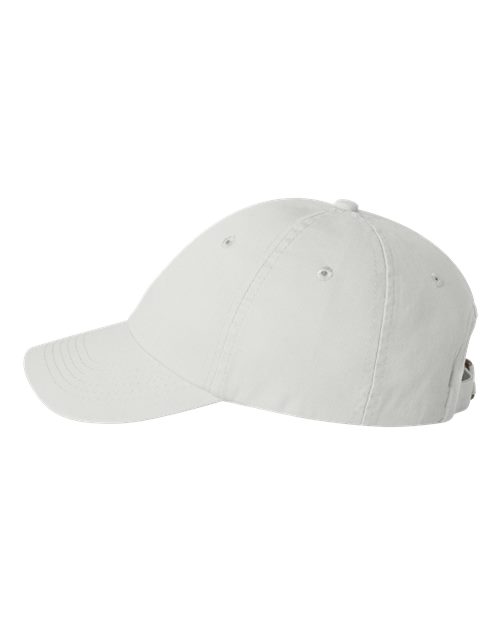 Valucap VC300Y Youth Small Fit Bio-Washed Dad Hat - White - side
