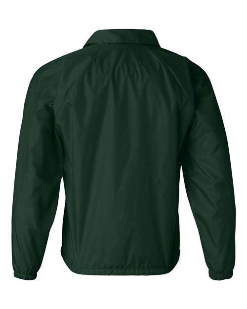 Augusta Sportswear 3100 Men's Coach's Jacket - Dark Green - back
