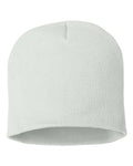 Sportsman SP08 8" Beanie - White - front