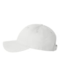 Valucap 2260 Cotton Twill Cap - White - side