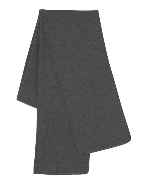 Sportsman SP04 Knit Scarf - Heather Charcoal - front