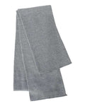 Sportsman SP04 Knit Scarf - Heather Grey - front