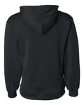 Badger 1454 Performance Fleece Hooded Sweatshirt - Black - back
