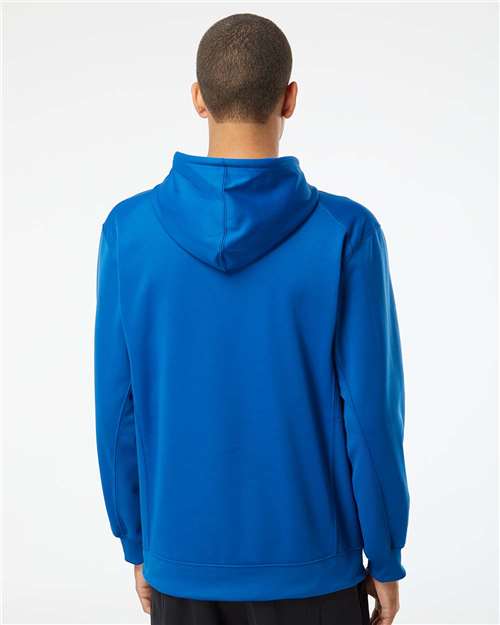 Badger 1454 Performance Fleece Hooded Sweatshirt - Royal - model back