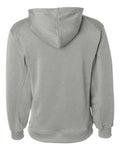 Badger 1454 Performance Fleece Hooded Sweatshirt - Silver - back