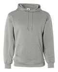 Badger 1454 Performance Fleece Hooded Sweatshirt - Silver - front