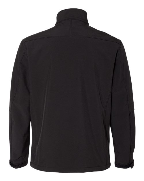 Weatherproof 6500 Men's Soft Shell Jacket - Black - back