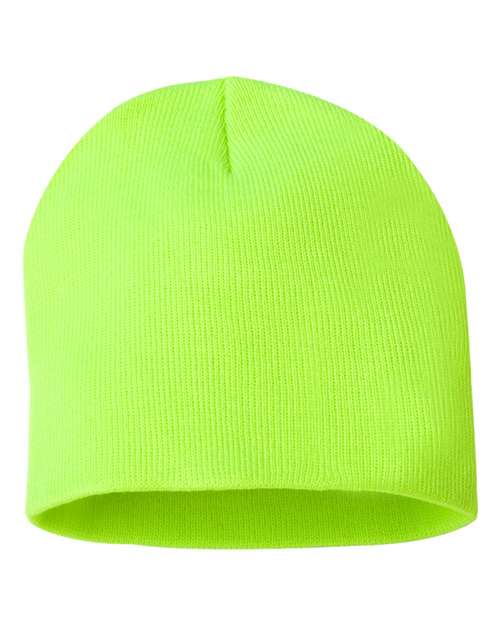 Sportsman SP08 8" Beanie - Safety Yellow - front