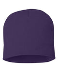 Sportsman SP08 8" Beanie - Purple - back