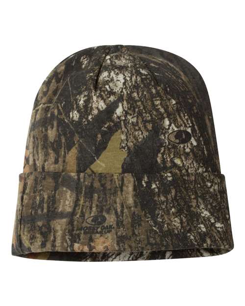 Kati LCB12 12" Licensed Camo Cuffed Beanie - Mossy Oak BreakUp - back