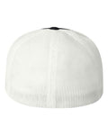 Flexfit 6511 Trucker Cap - Black/ White - back